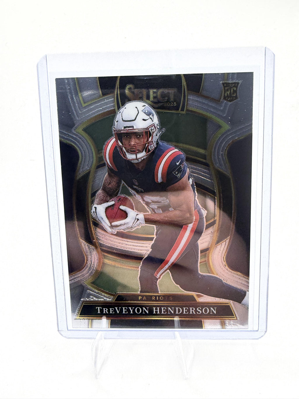 2025 Panini Select TreVeyon Henderson Card RC New England Patriots #78