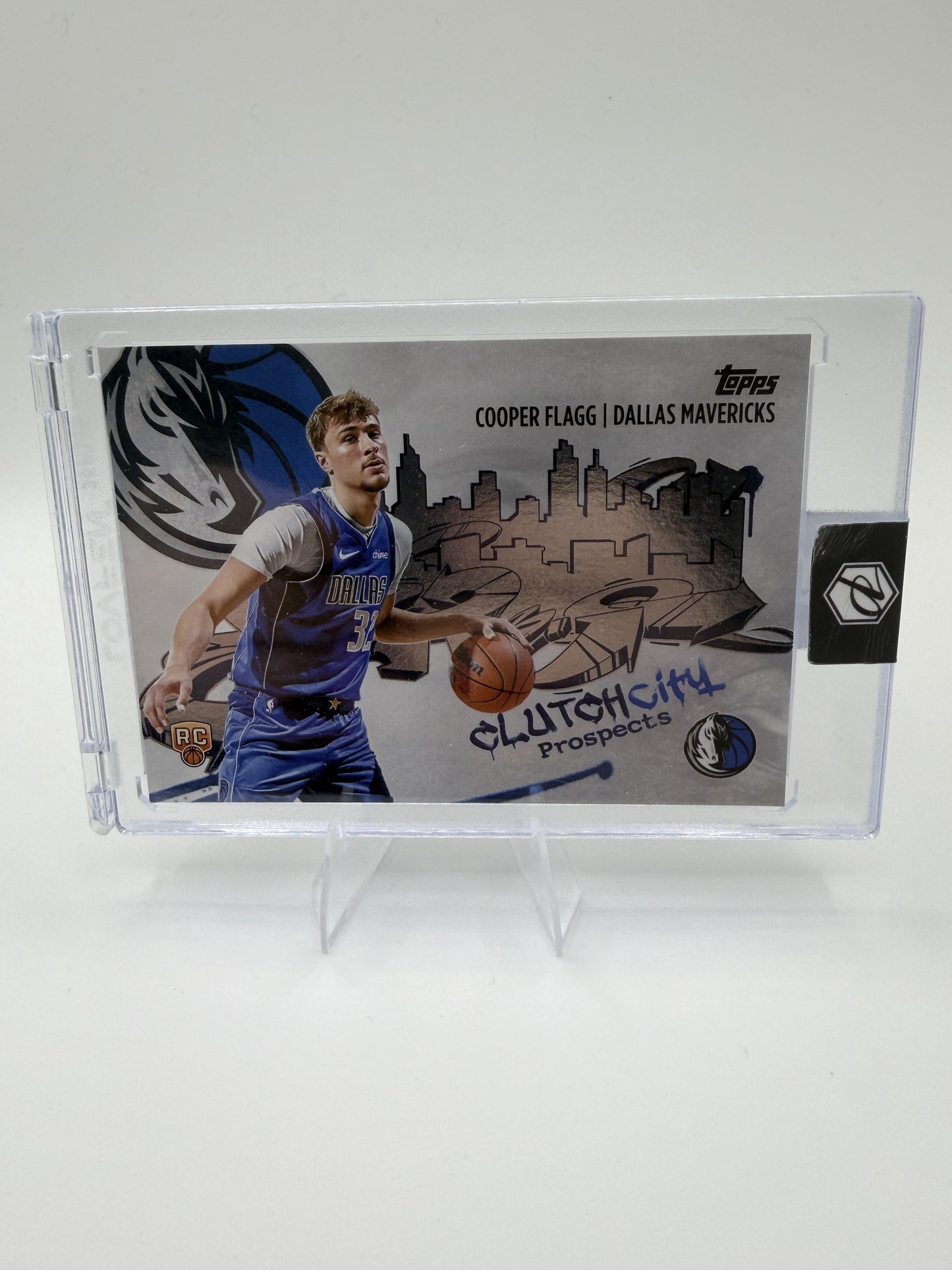 2025-26 Topps Cooper Flagg Card Clutch City Prospects Dallas Mavericks #CC-1