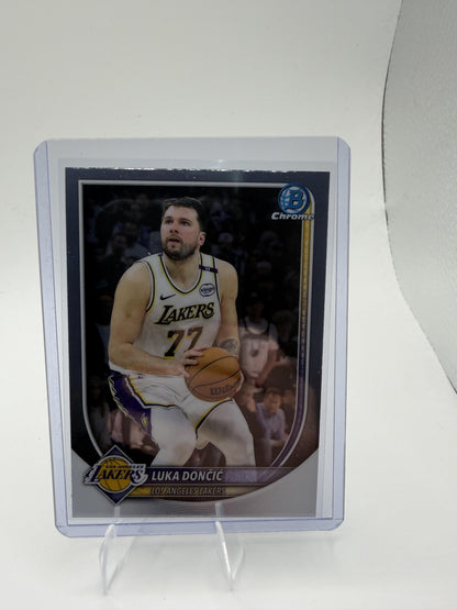 2025-26 Bowman Chrome Luka Doncic #BCV-123 Lakers Rare SP Original