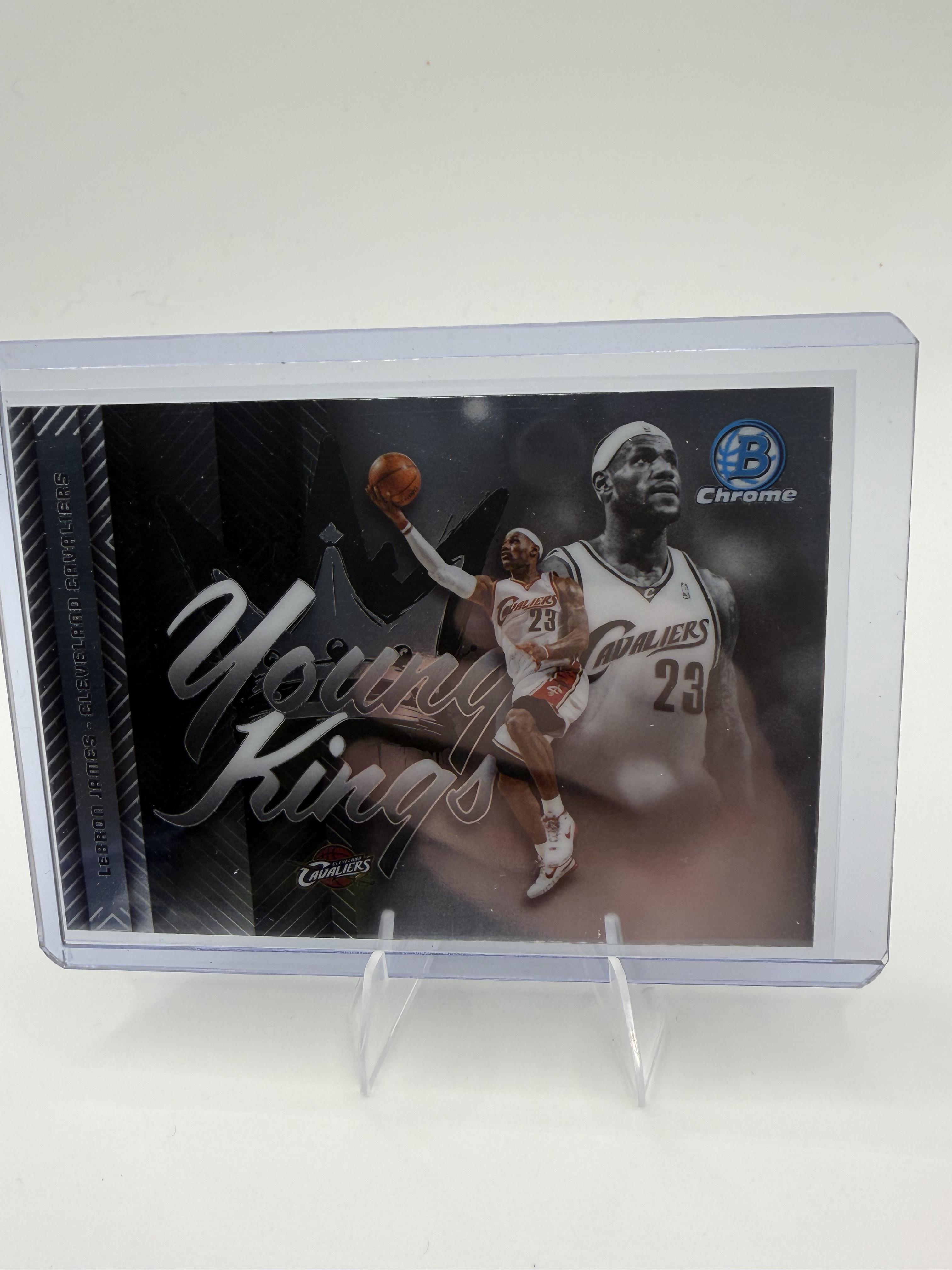 2025-26 Bowman LeBron James Card Young Kings Cleveland Cavaliers #YK-5