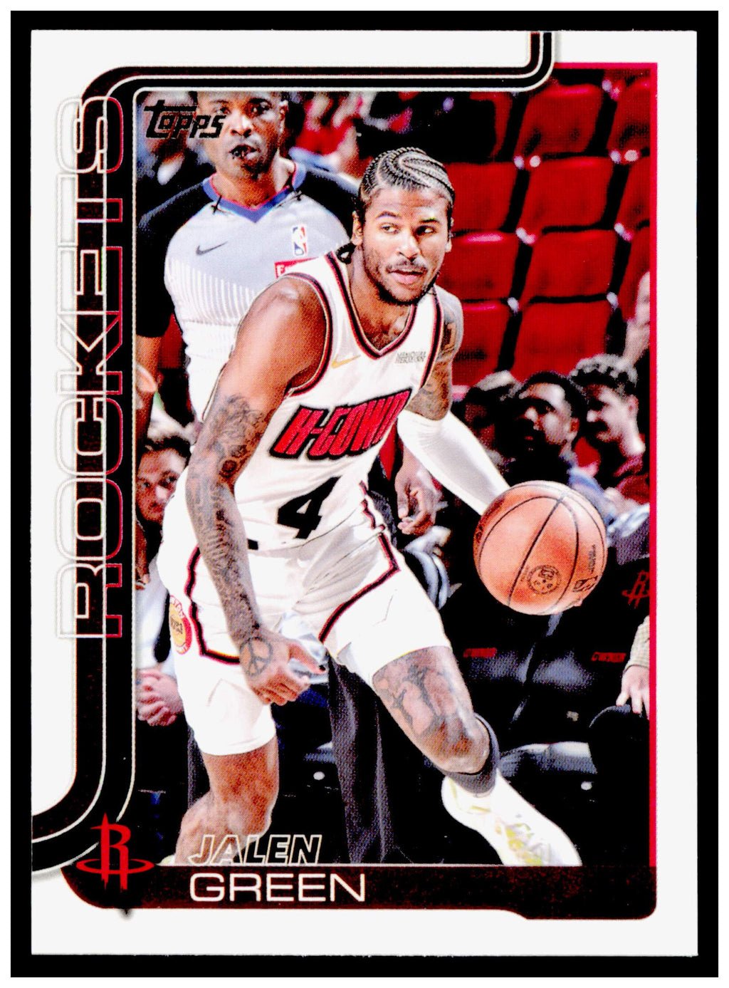 2025-26 Topps Jalen Green Card Houston Rockets #175