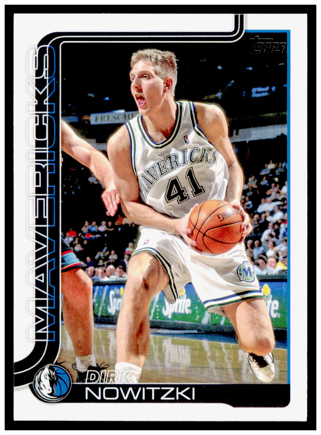2025-26 Topps Dirk Nowitzki Card Dallas Mavericks #252