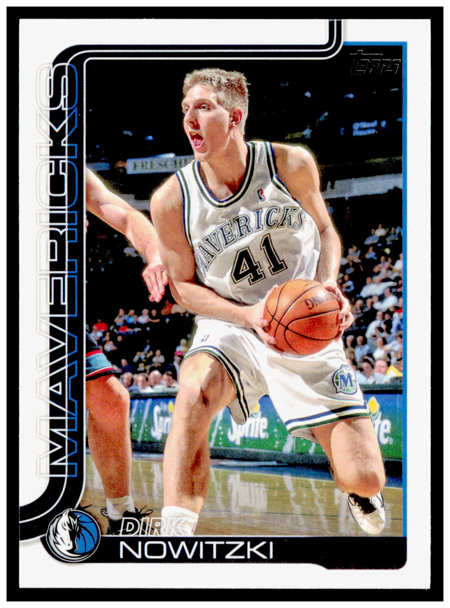 2025-26 Topps Dirk Nowitzki Card Dallas Mavericks #252