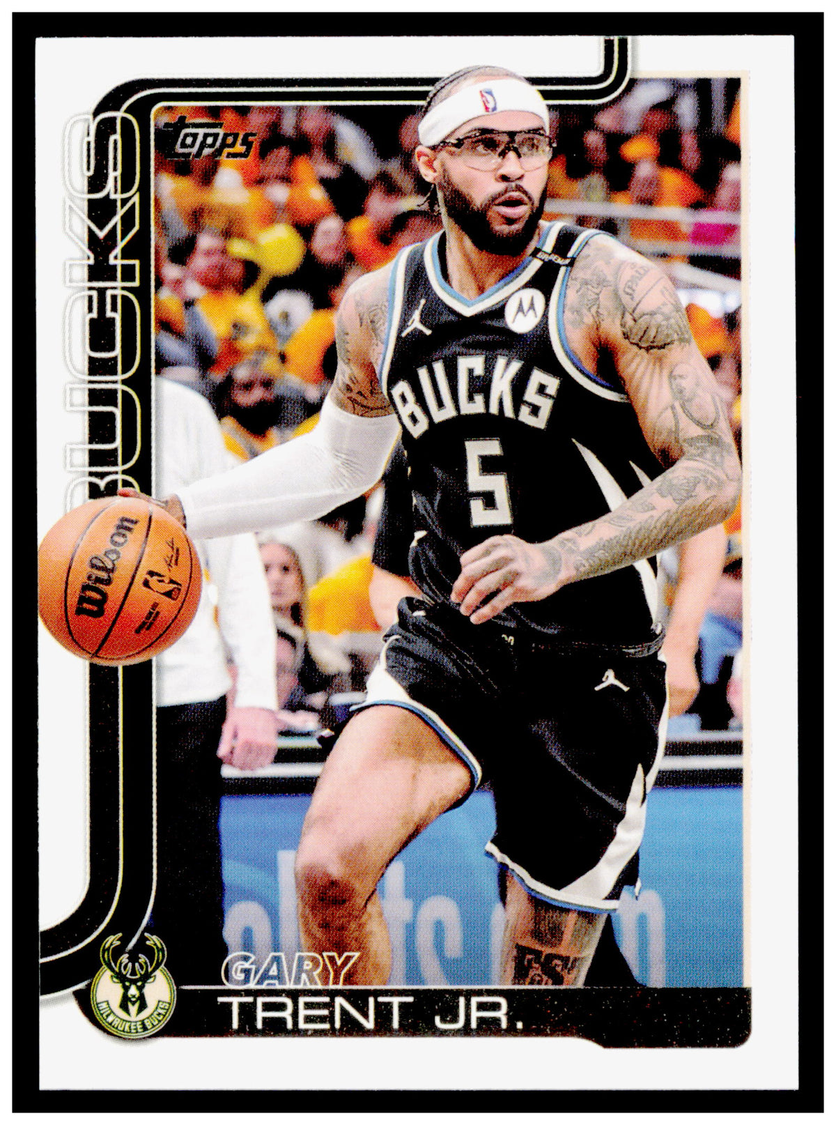 2025-26 Topps Gary Trent Jr. Card Milwaukee Bucks #59