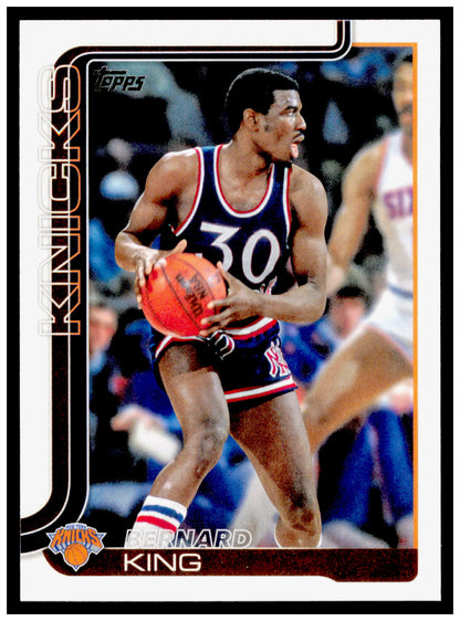 2025-26 Topps Bernard King Card New York Knicks #268