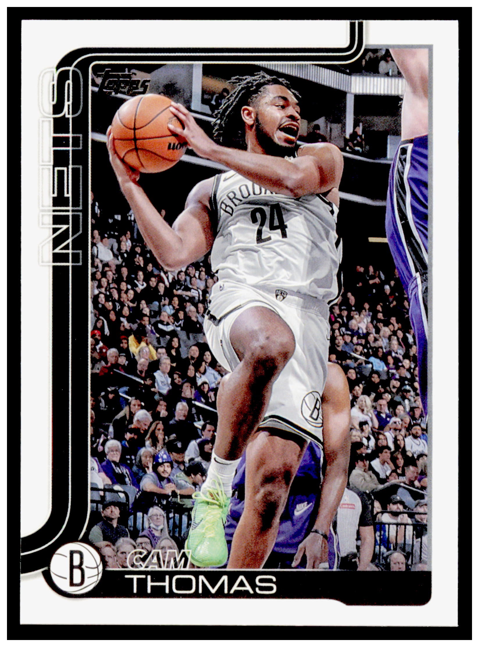 2025-26 Topps Cam Thomas Card Brooklyn Nets #11