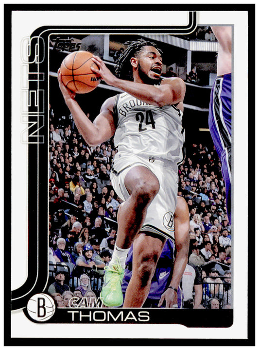 2025-26 Topps Cam Thomas Card Brooklyn Nets #11