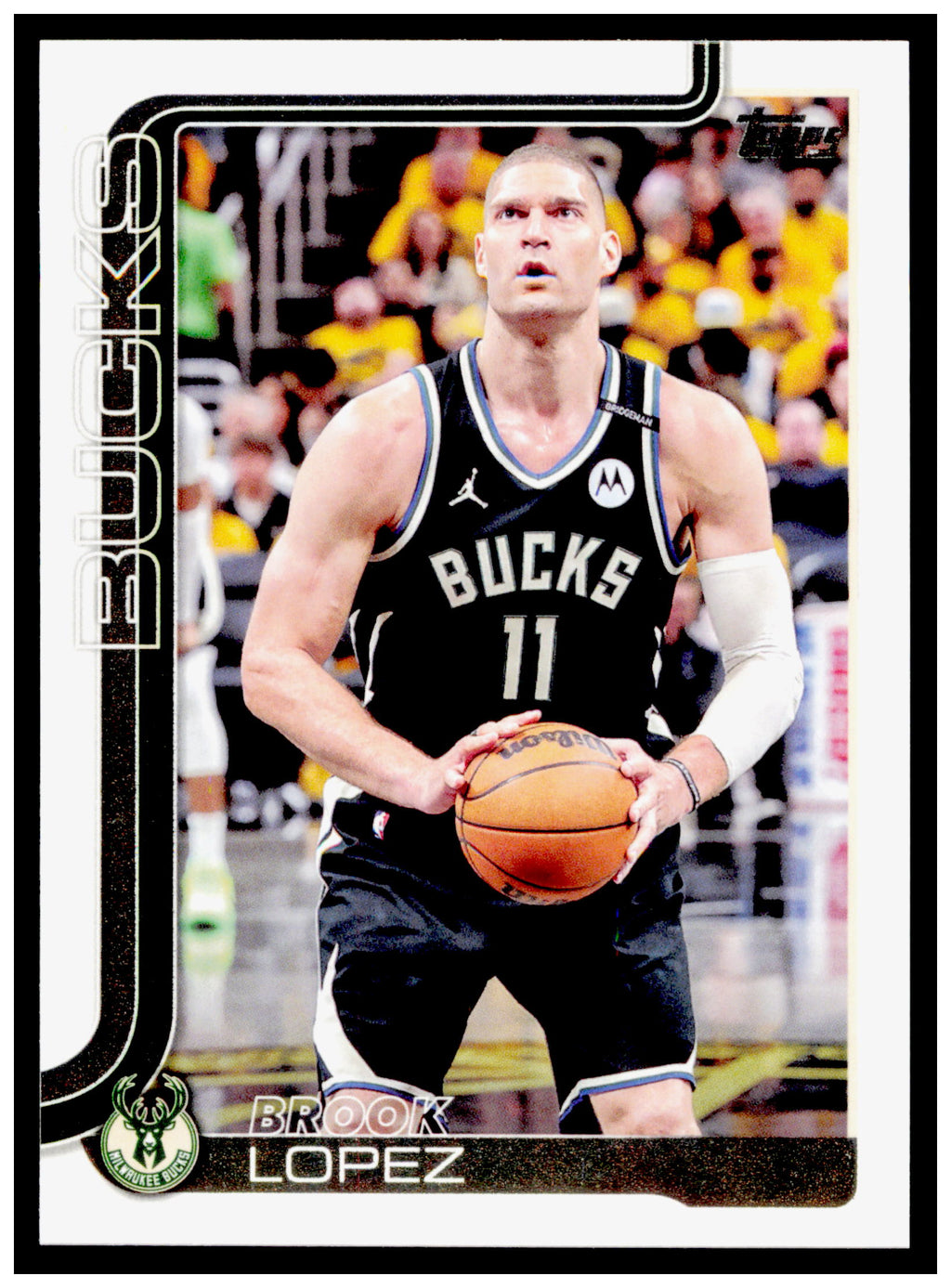 2025-26 Topps Brook Lopez Card Milwaukee Bucks #58