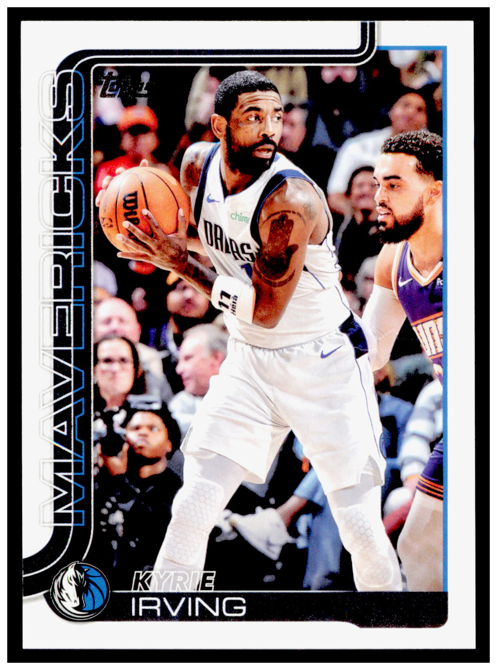 2025-26 Topps Kyrie Irving Card Dallas Mavericks #168