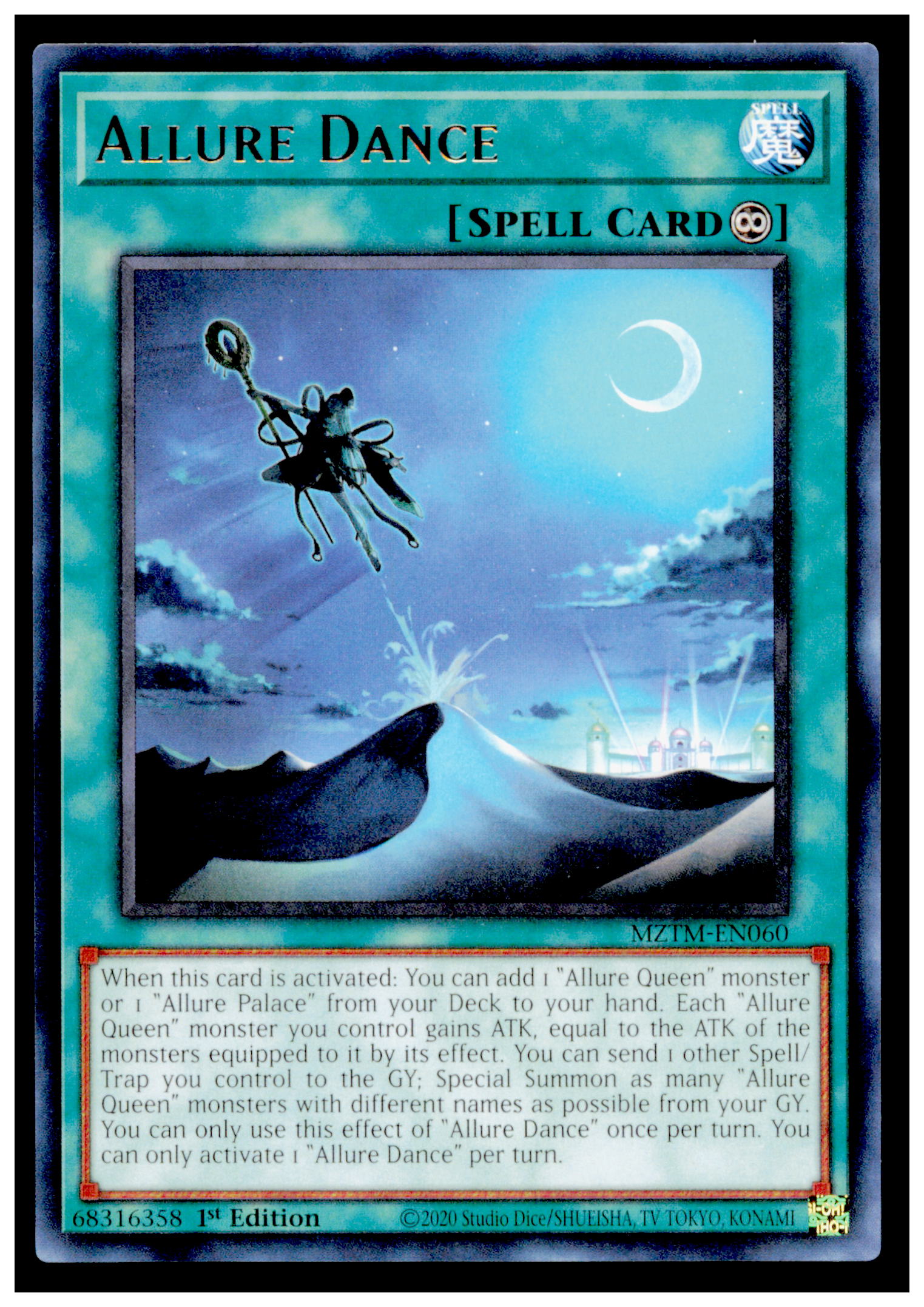 Maze of the Master Allure Dance Card Rare #MZTM-EN060