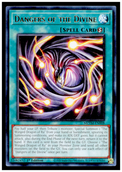 Maze of the Master Dangers of the Divine Card Rare #MZTM-EN008