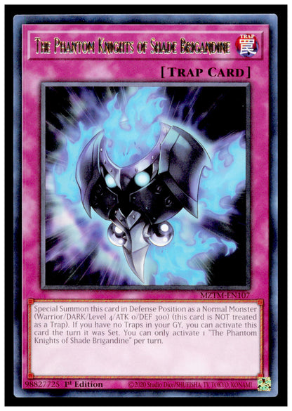 Maze of the Master The Phantom Knights of Shade Brigandine Card Rare #MZTM-EN107