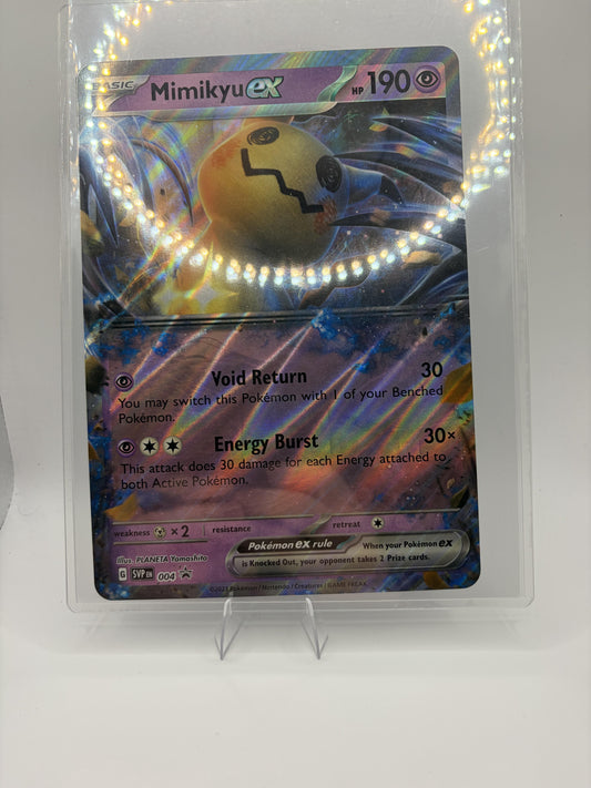 Jumbo Cards #004 Mimikyu ex Pokemon -- This is a JUMBO CARD
