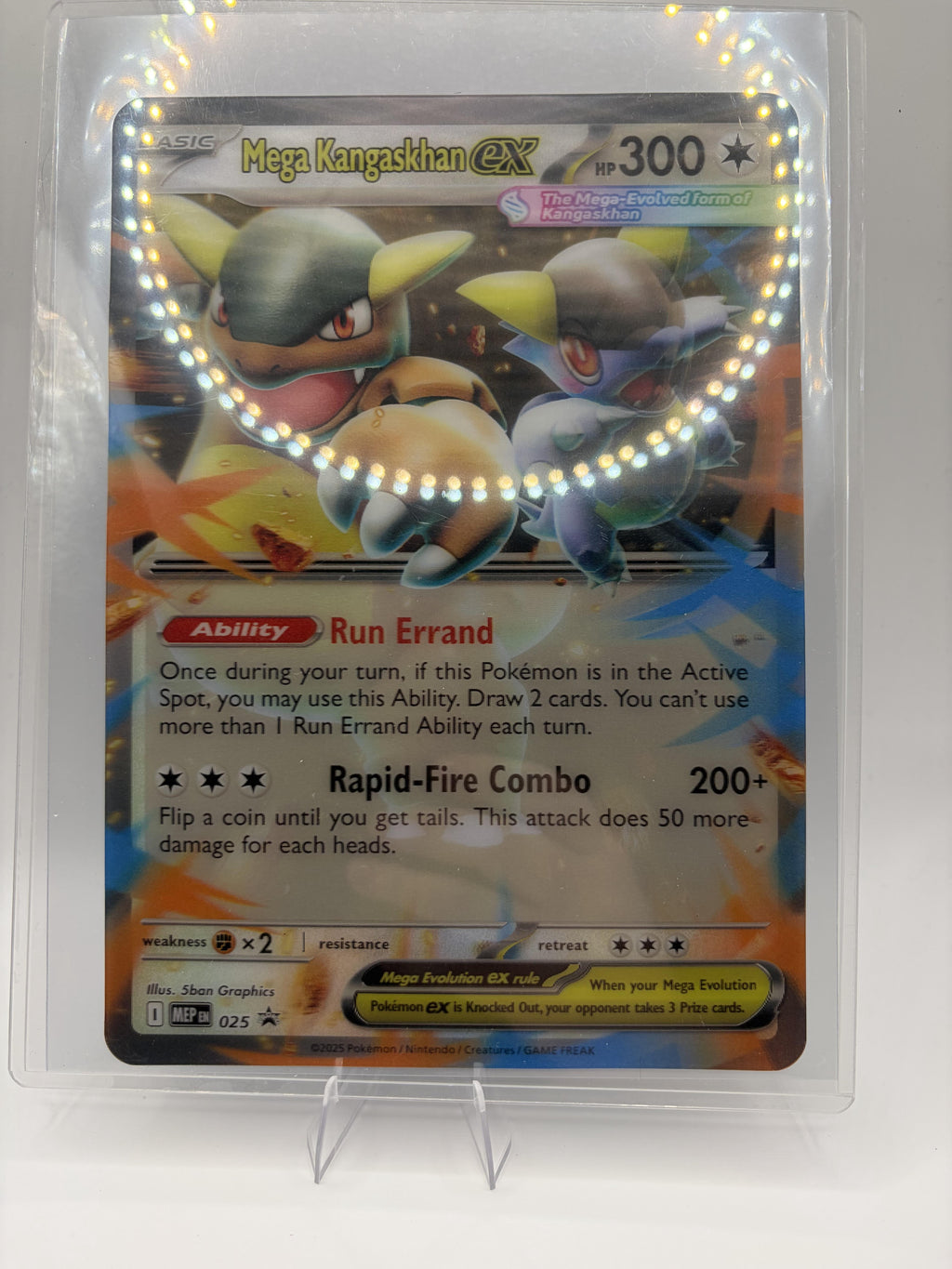 Jumbo Cards #025 Mega Kangaskhan ex - Oversized Card