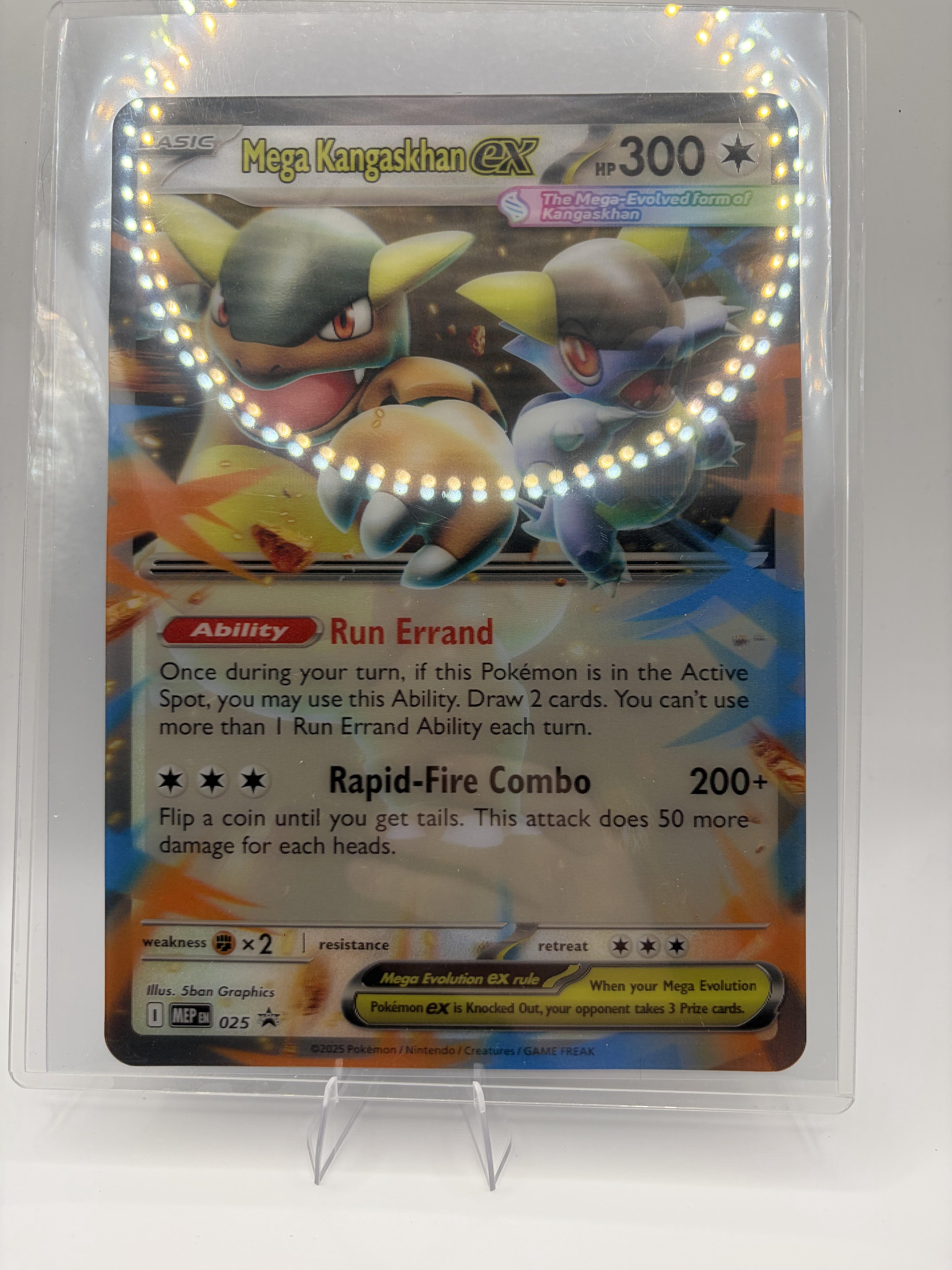 Jumbo Cards #025 Mega Kangaskhan ex - Oversized Card