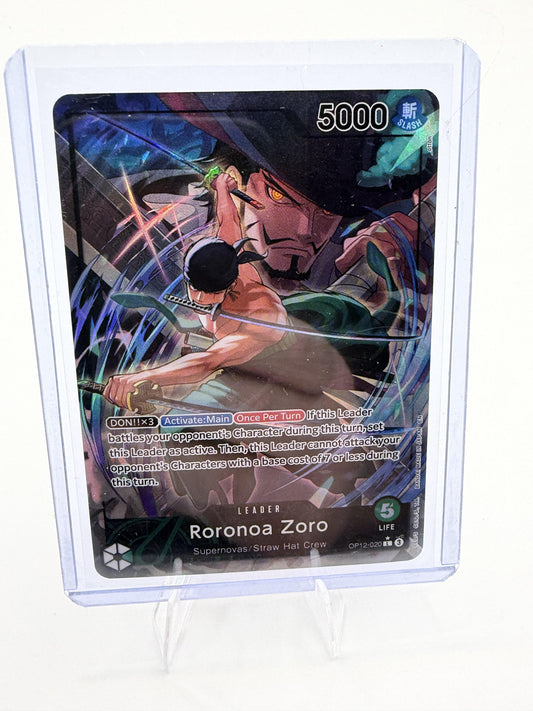 Roronoa Zoro OP12-020 Leader Alternate Art Legacy of the Master One Piece TCG