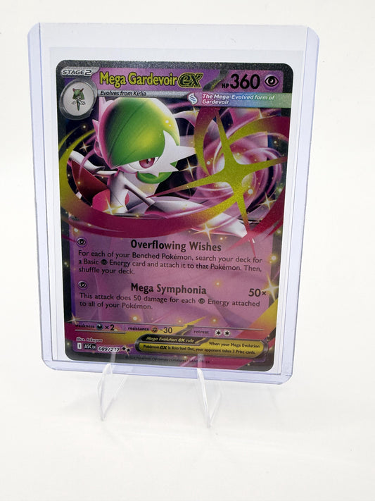 Mega Gardevoir ex 089/217 Ascended Heroes Double Rare Holo Pokémon TCG Card