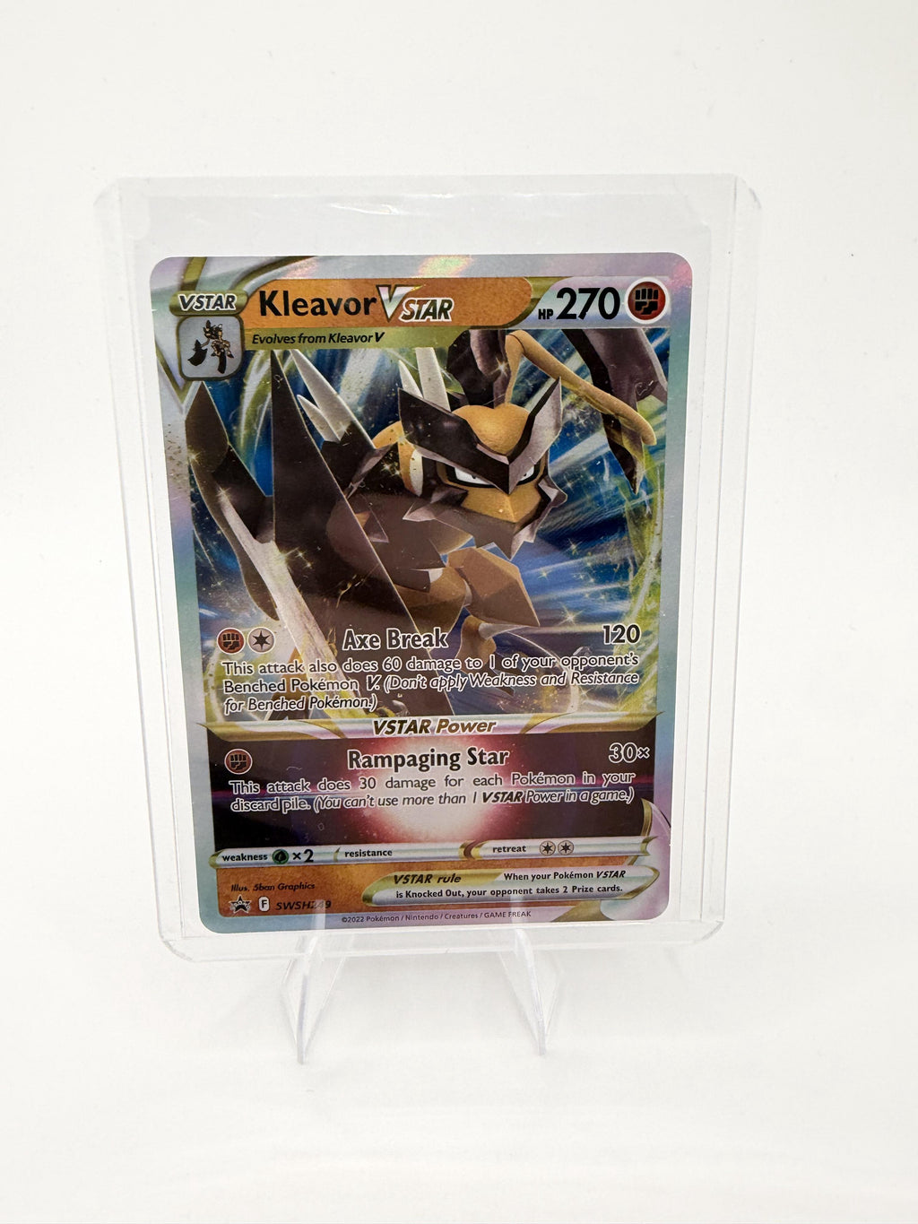 Pokemon Sword & Shield Promo Cards #SWSH249 Kleavor VSTAR