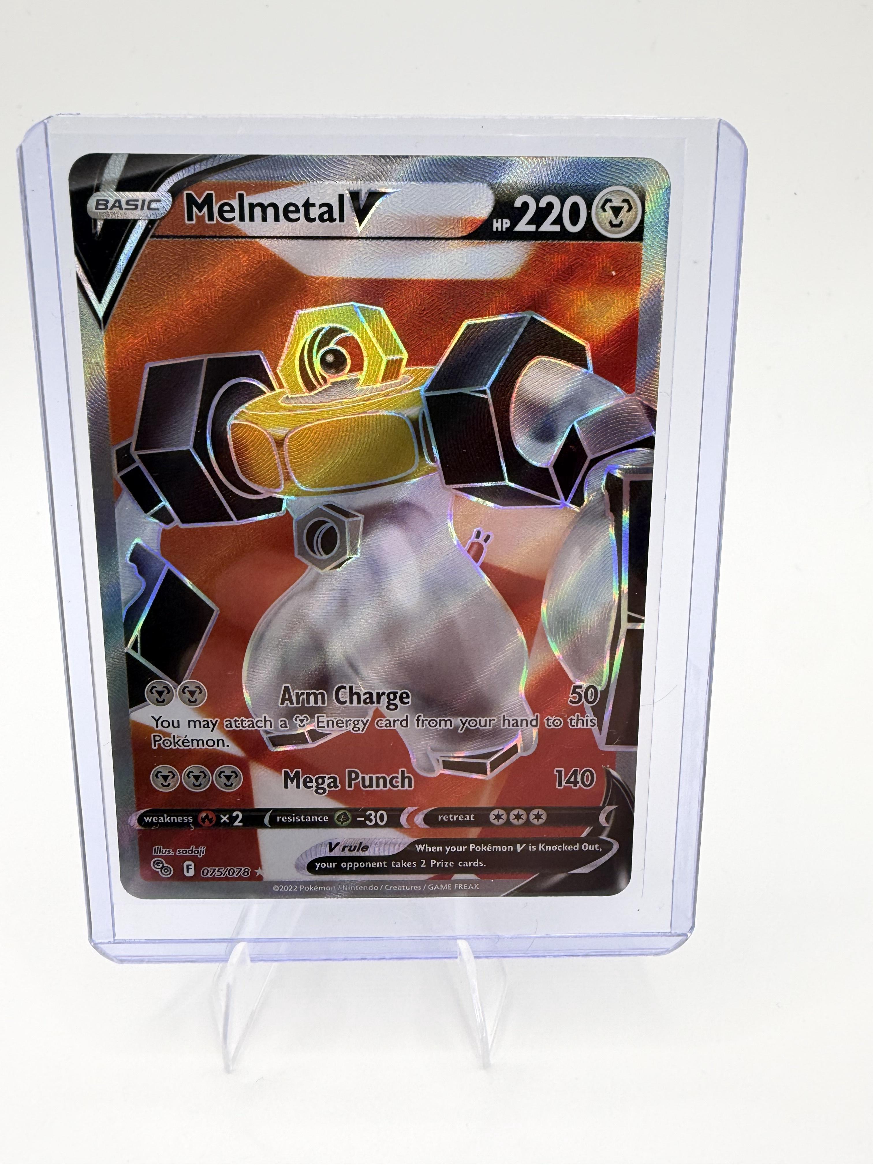 Pokemon GO #075/078 Melmetal V (Full Art)