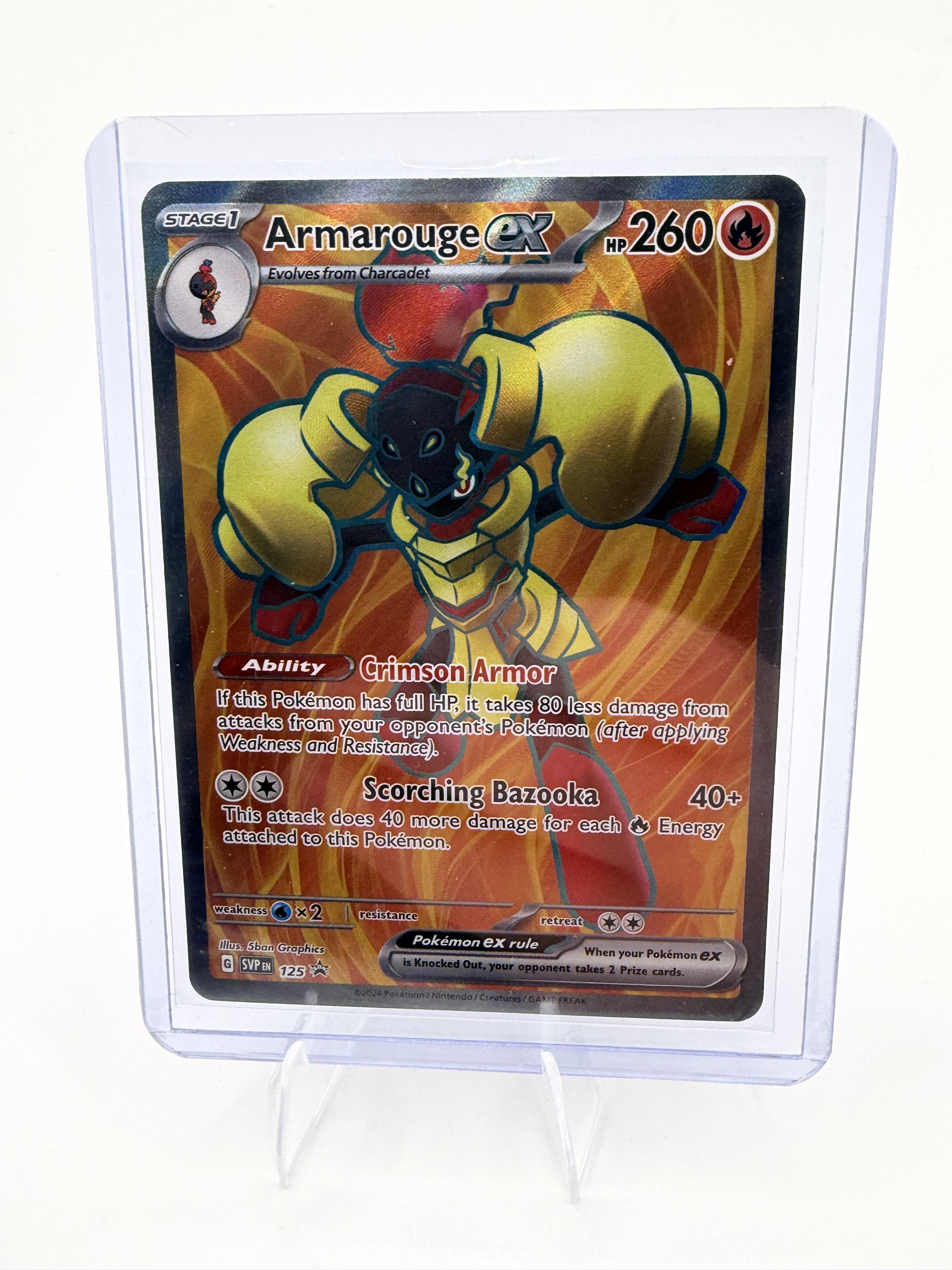 Pokemon Scarlet & Violet Promo Cards #125 Armarouge ex