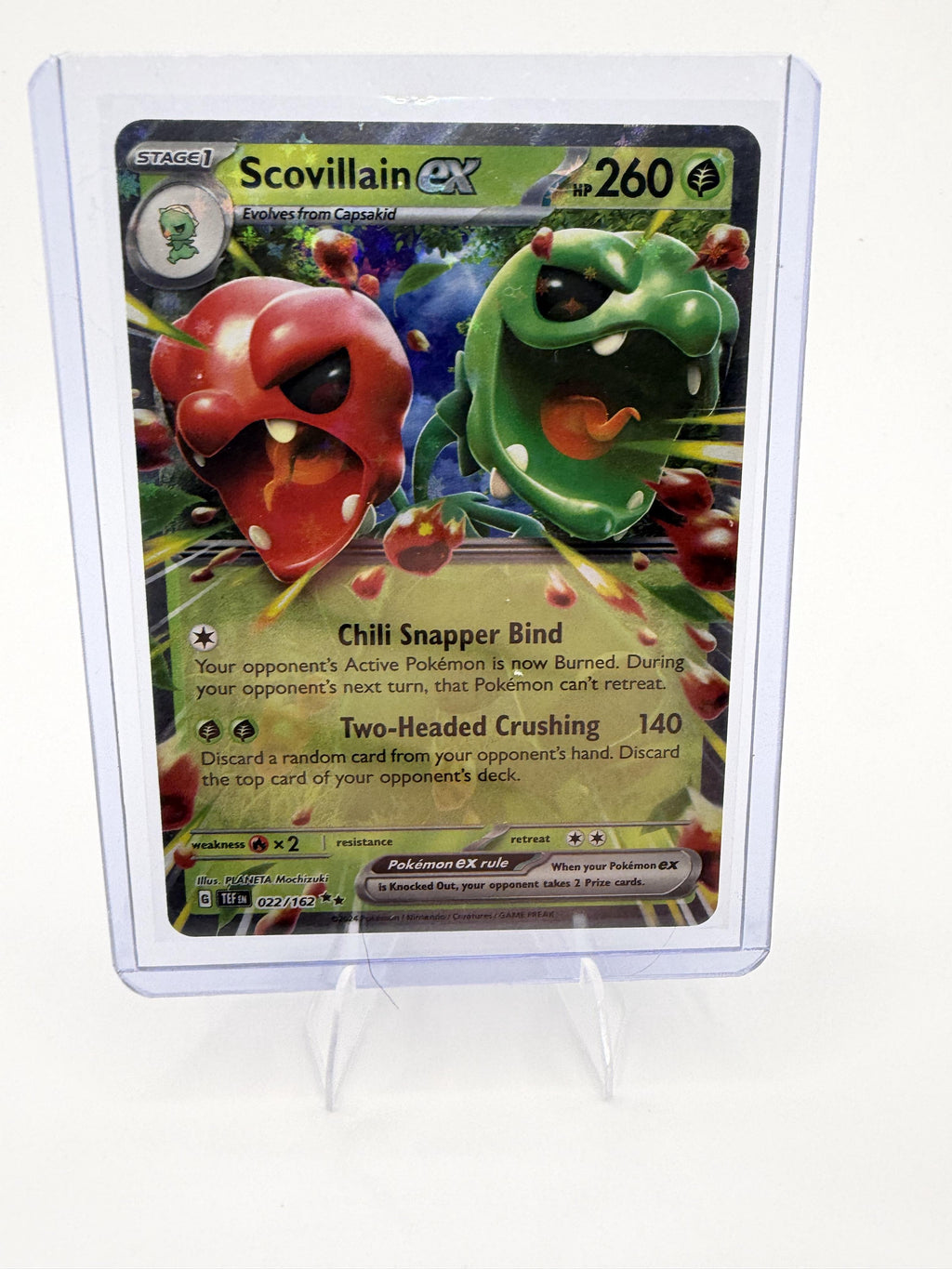 Pokemon Temporal Forces #022/162 Scovillain ex