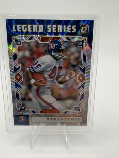 2025 Donruss Rick Upchurch Card The Legend Series Denver Broncos #TLS-RUP