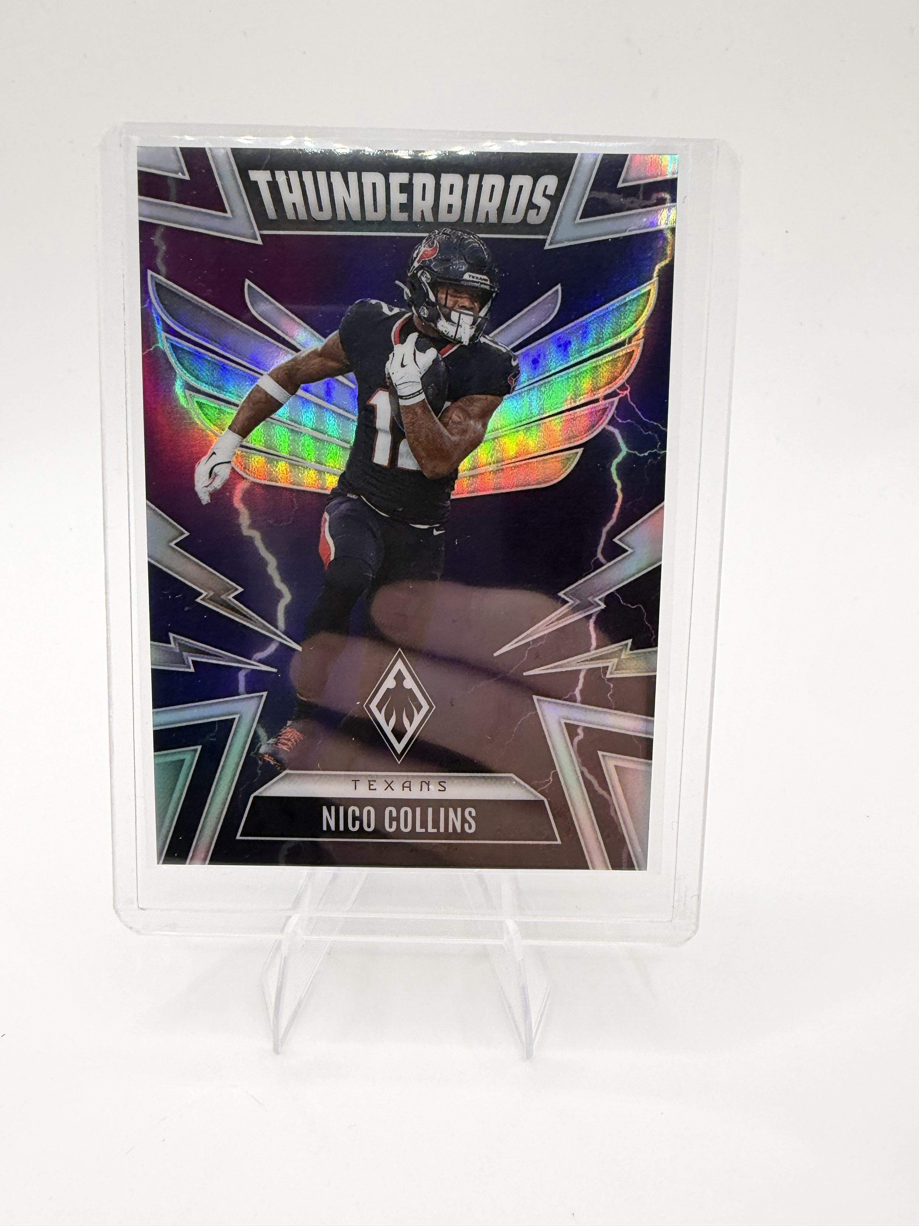 2025 Panini Phoenix Nico Collins Card Thunderbirds Houston Texans #20