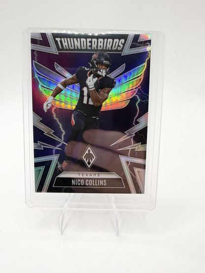 2025 Panini Phoenix Nico Collins Card Thunderbirds Houston Texans #20