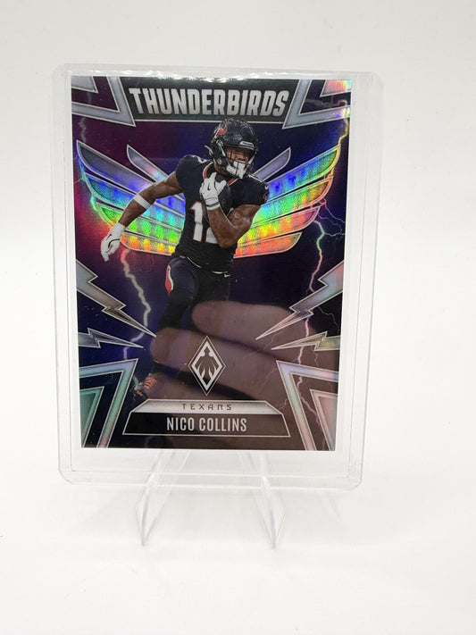 2025 Panini Phoenix Nico Collins Card Thunderbirds Houston Texans #20