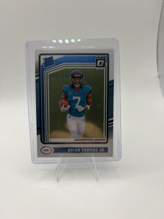 2024 Donruss Optic Brian Thomas Jr. Card RC Jacksonville Jaguars #214
