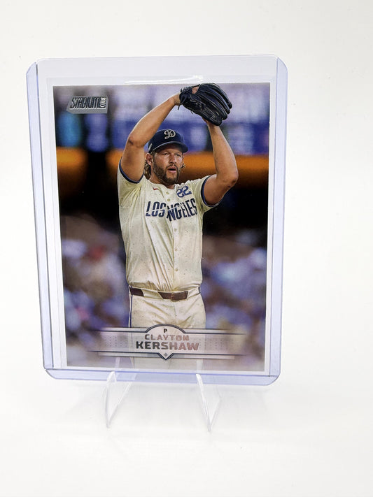 2025 Topps Stadium Club Clayton Kershaw #70 Los Angeles Dodgers Base Card