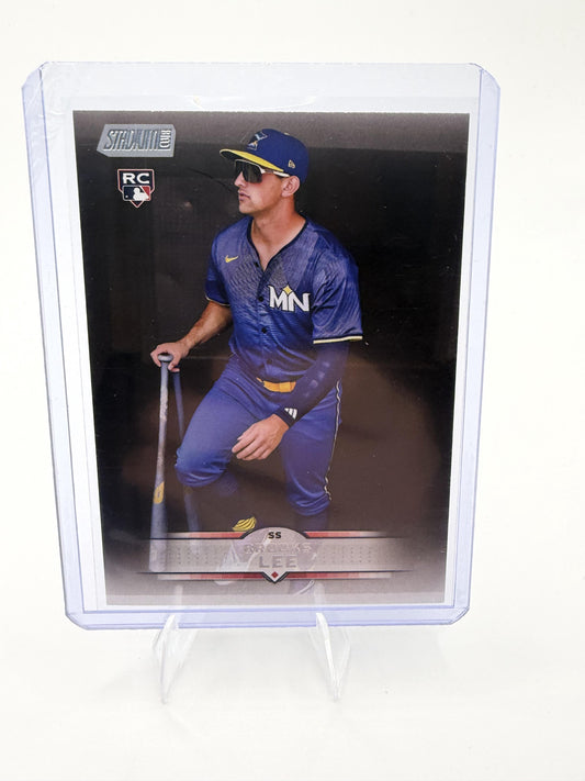 2025 Stadium Club Brooks Lee Card RC Minnesota Twins #141