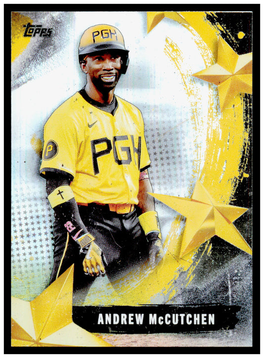 2025 Topps Update Andrew McCutchen Card Stars of MLB Pittsburgh Pirates #SMLB-73