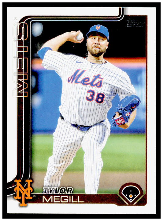 2025 Topps Update Tylor Megill Card New York Mets #US271