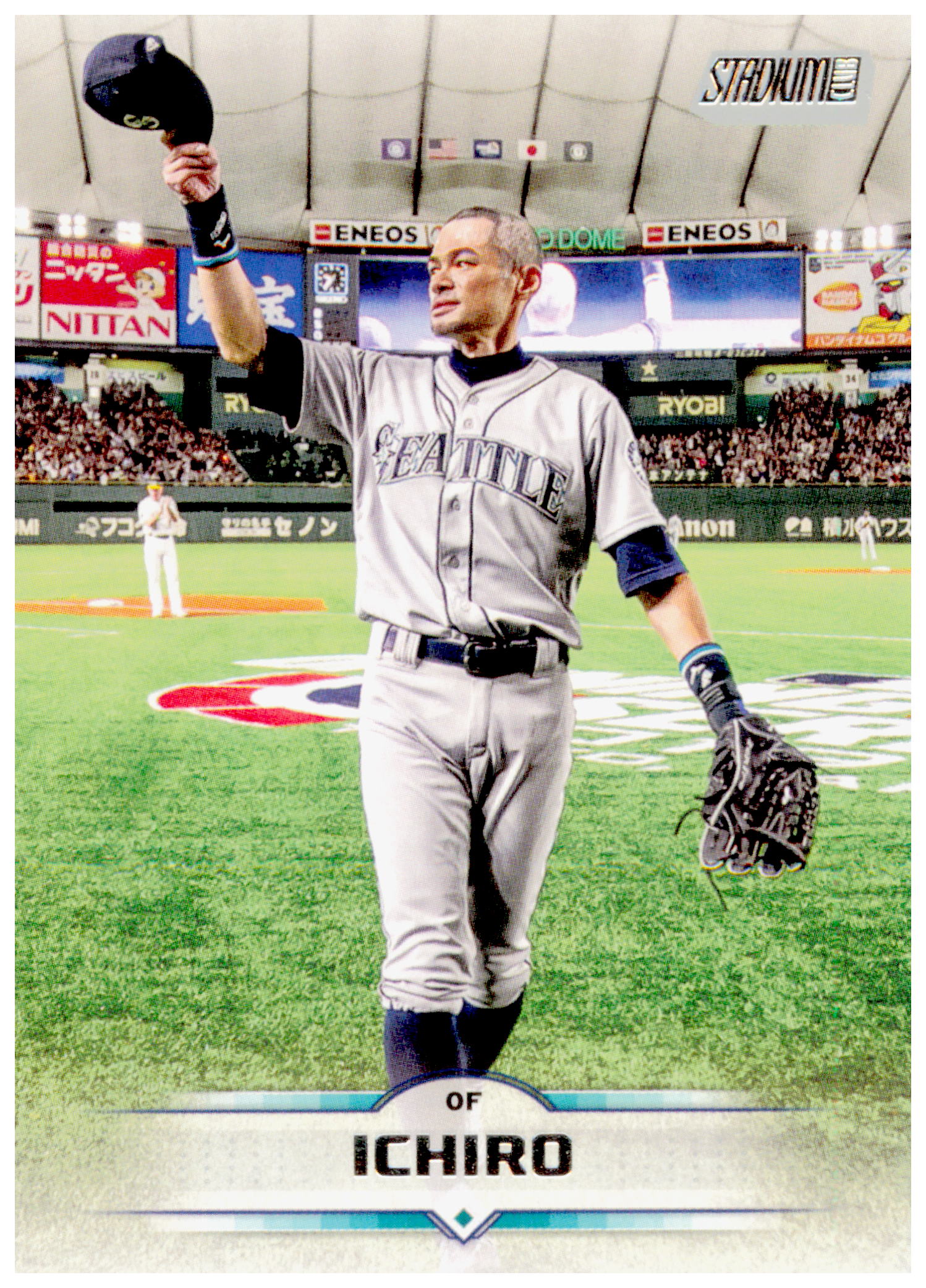 2025 Stadium Club Ichiro Card Seattle Mariners #182