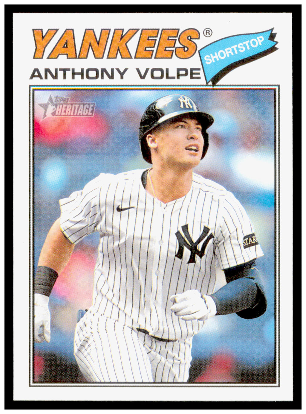 2026 Topps Heritage Anthony Volpe Card New York Yankees #297