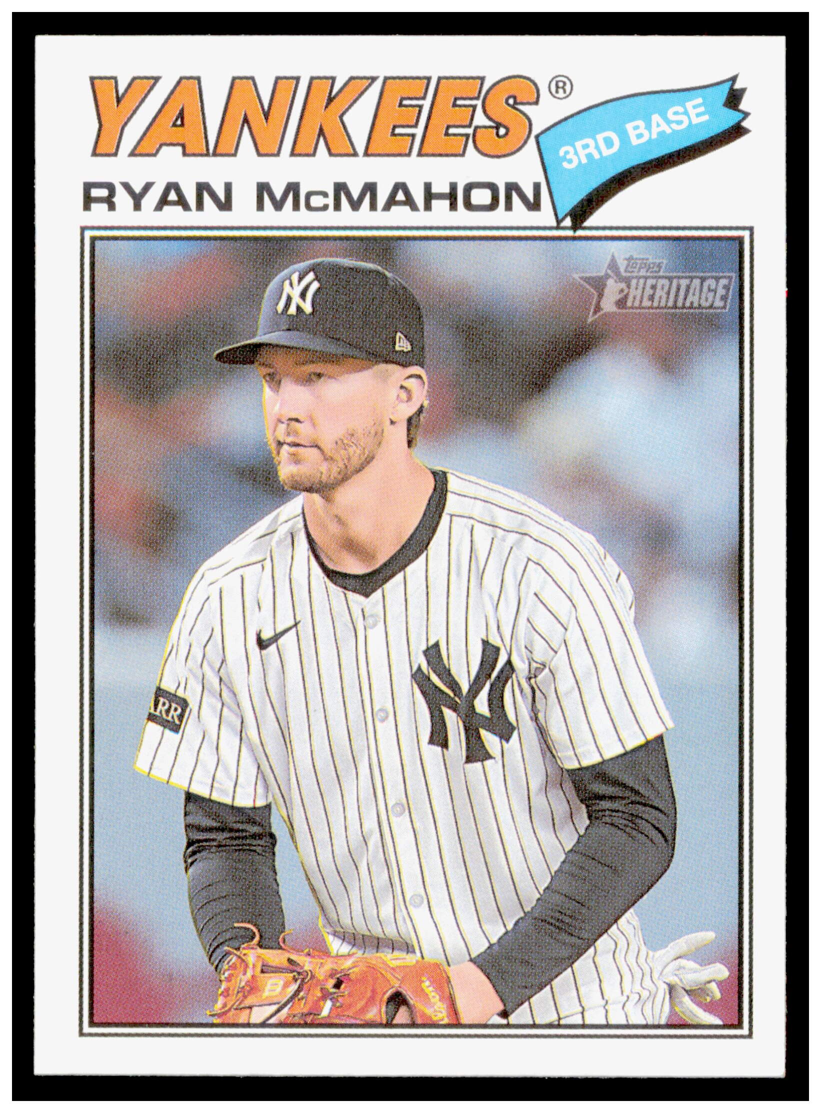 2026 Topps Heritage Ryan McMahon Card New York Yankees #381