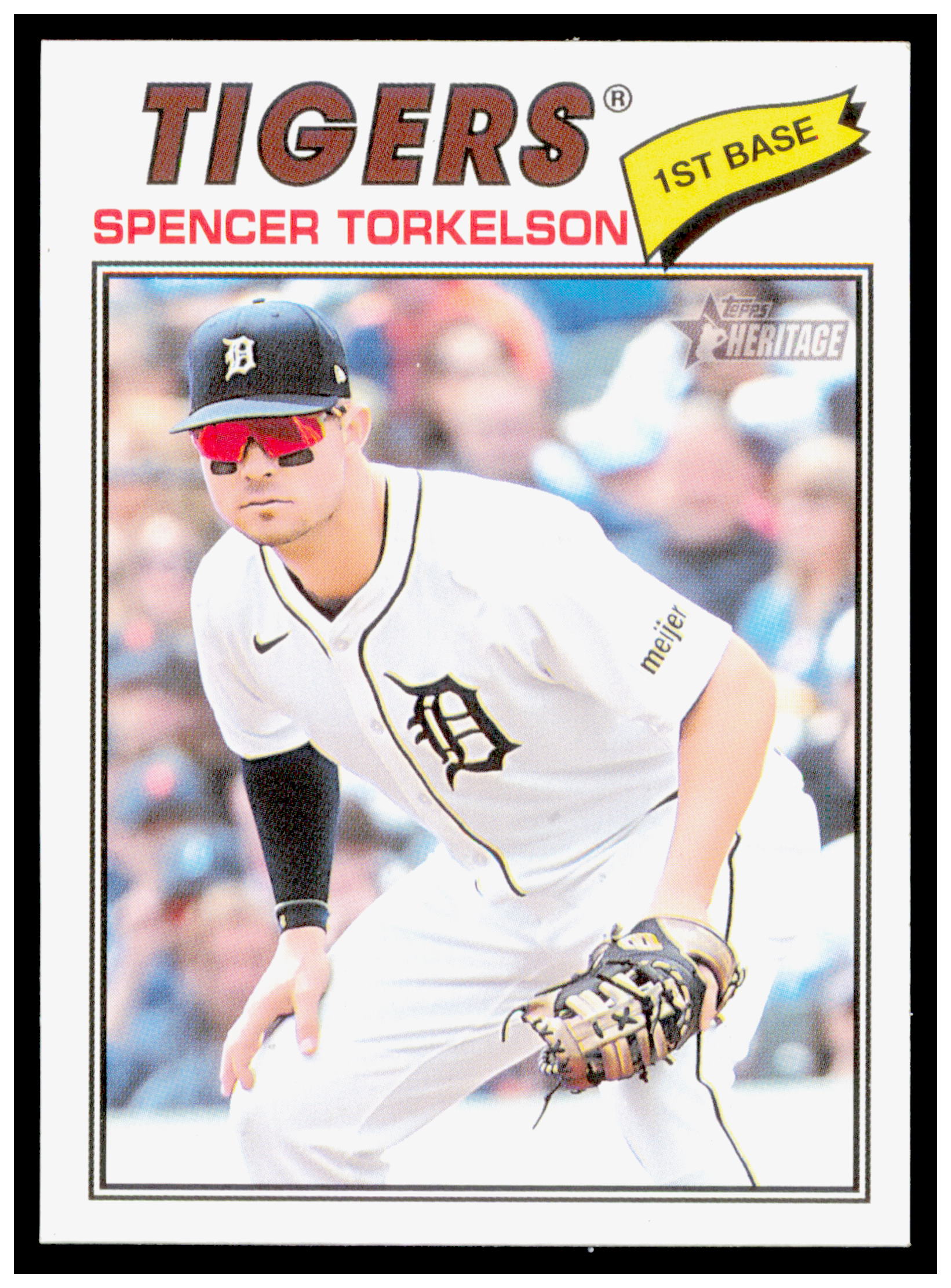 2026 Topps Heritage Spencer Torkelson Card Detroit Tigers #106