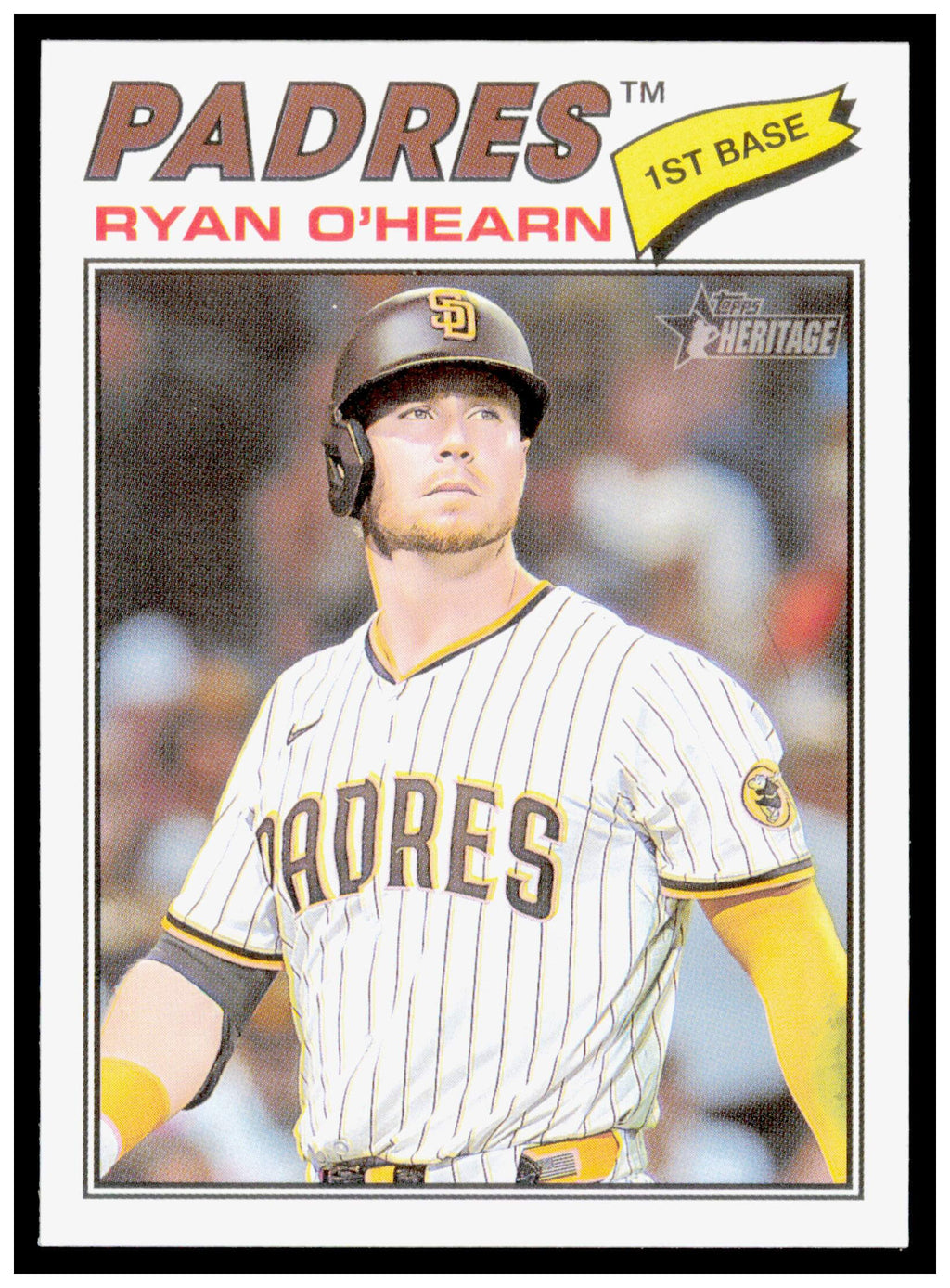 2026 Topps Heritage Ryan O'Hearn Card San Diego Padres #215