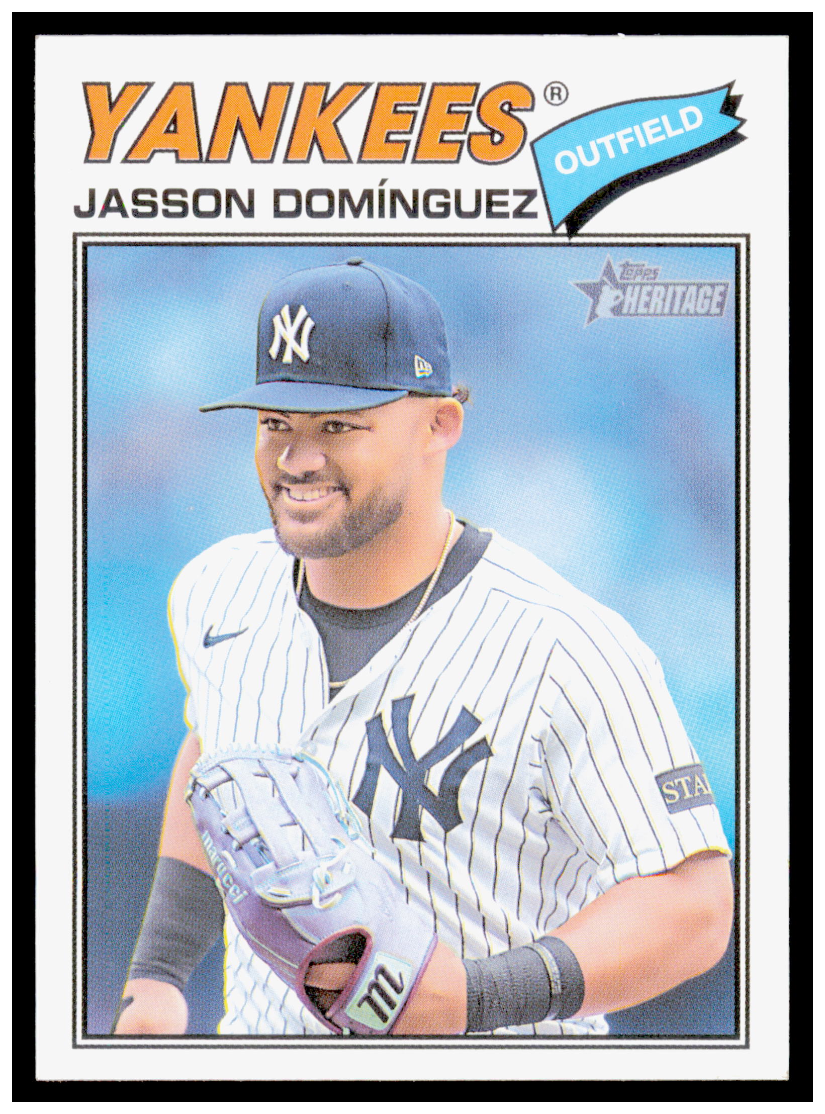 2026 Topps Heritage Jasson Domínguez Card New York Yankees #104