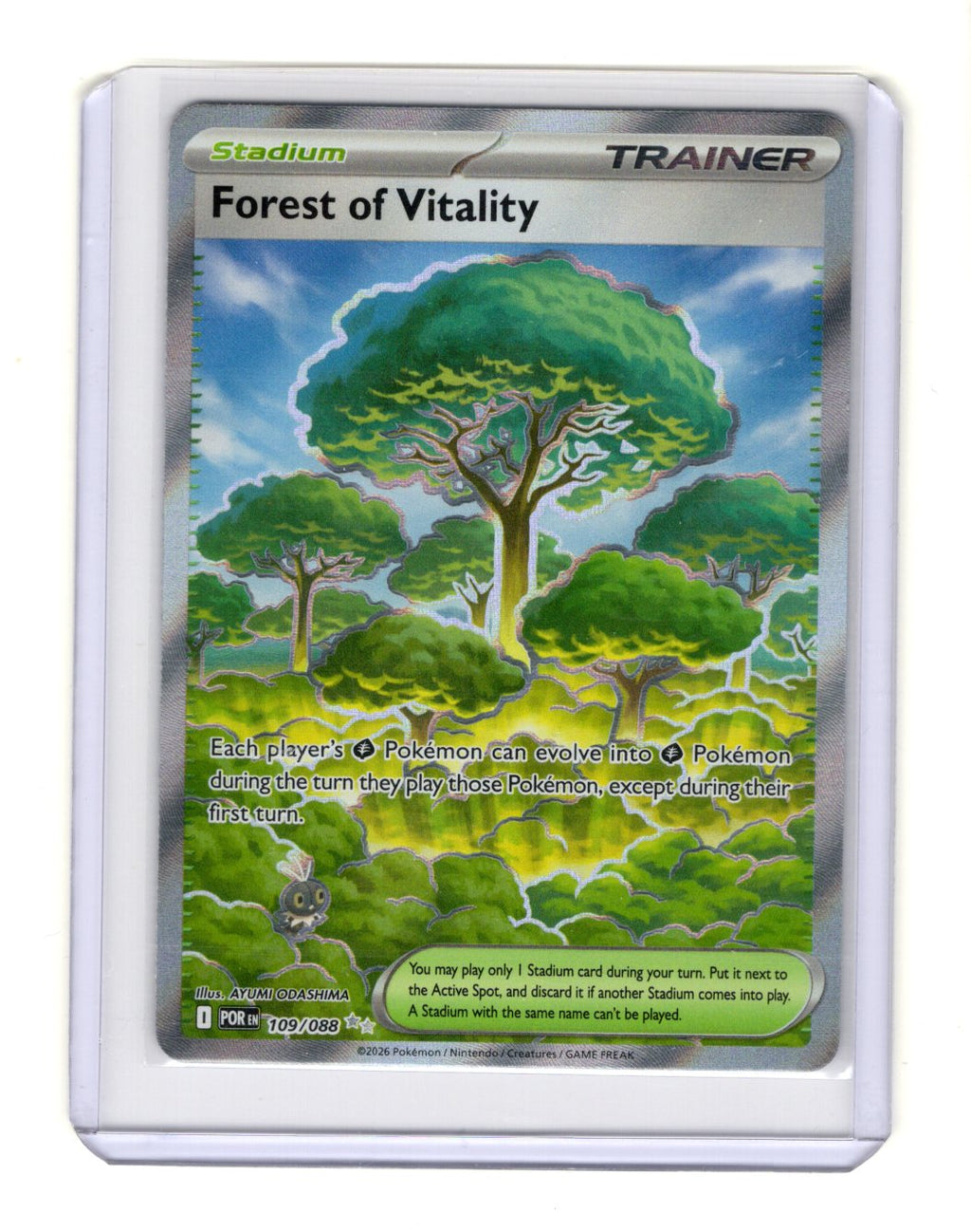 Pokemon Perfect Order Forest of Vitality Card Ultra Rare,Holo #109/088
