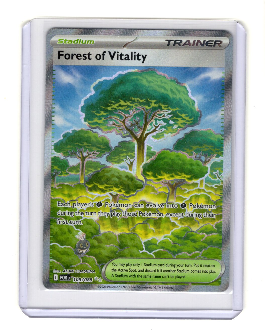 Pokemon Perfect Order Forest of Vitality Card Ultra Rare,Holo #109/088