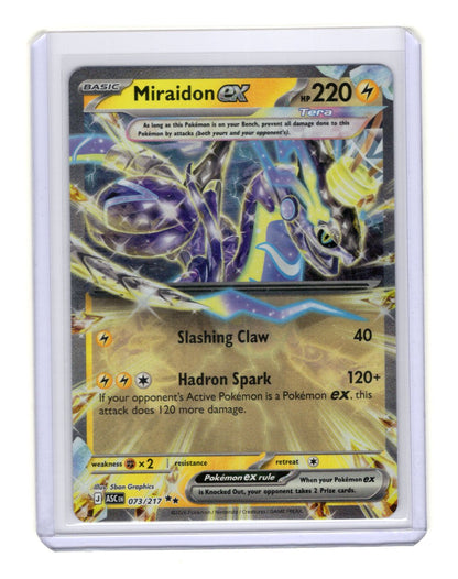 Pokemon Ascended Heroes Miraidon ex Card Holo #073/217