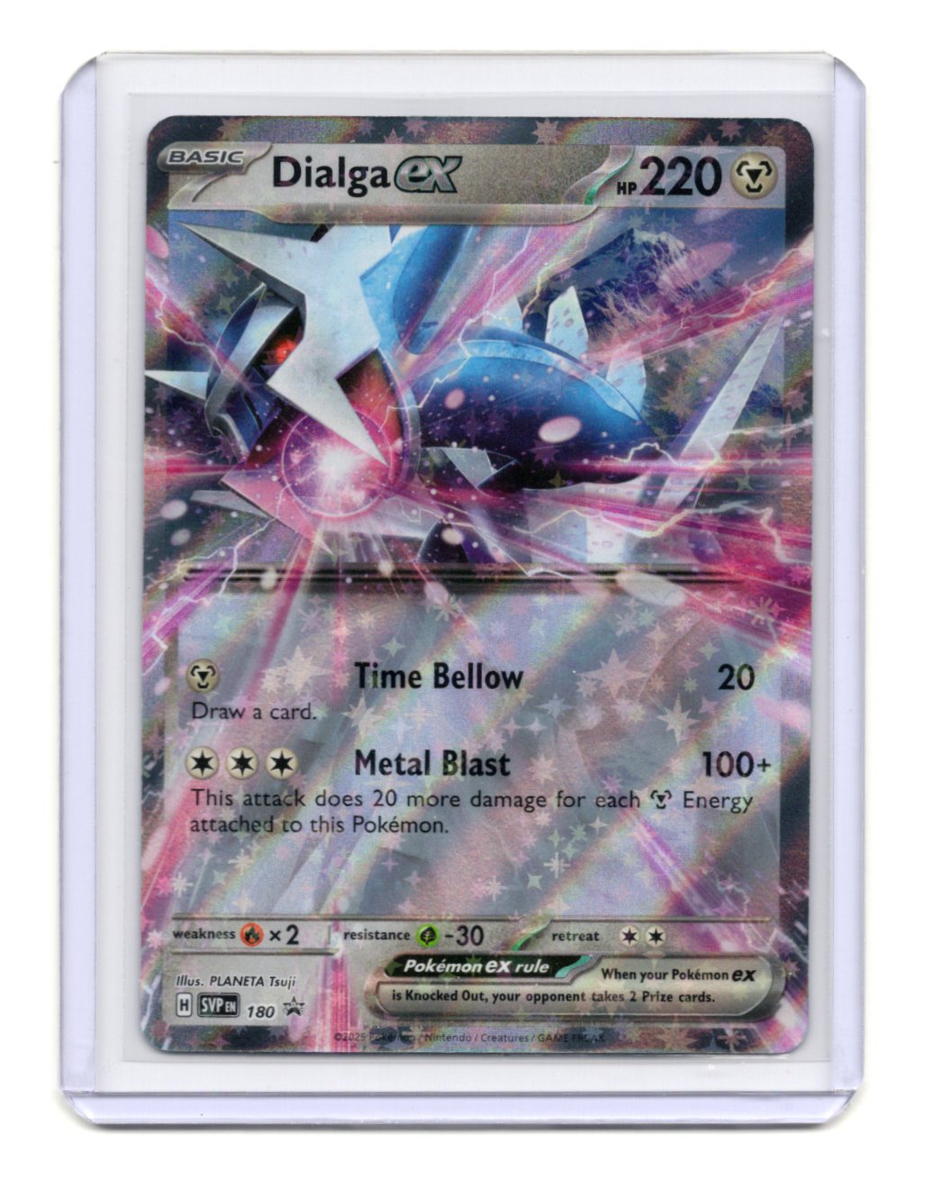 Pokemon Scarlet & Violet Promo Cards Dialga ex Card Promo,Holo #180