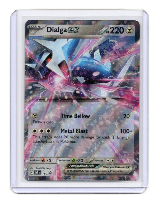 Pokemon Scarlet & Violet Promo Cards Dialga ex Card Promo,Holo #180