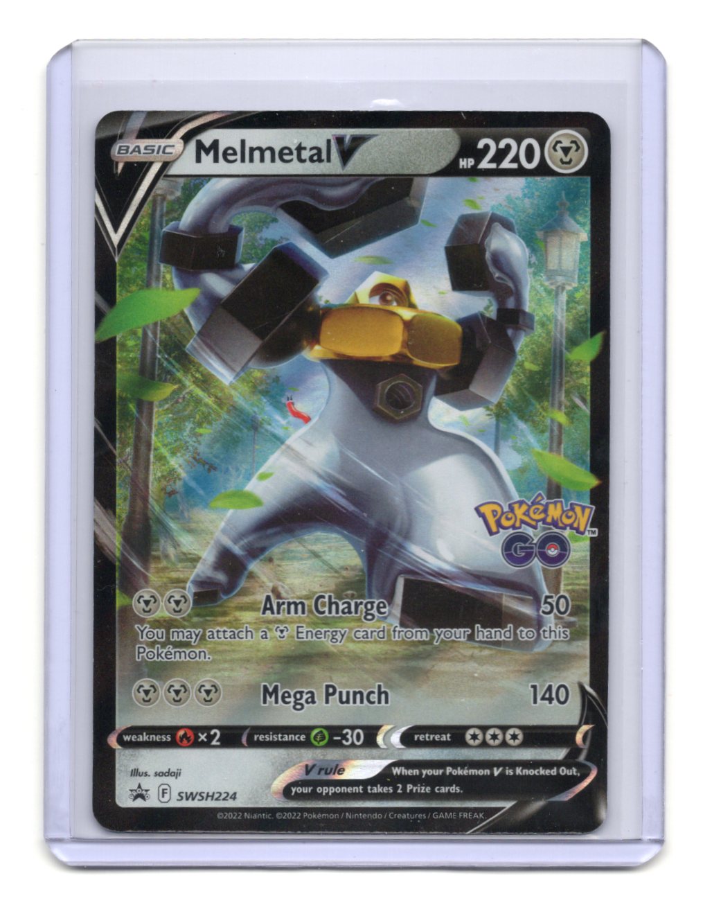 SWSH: Sword & Shield Promo Cards Melmetal V Card Promo,Holo #SWSH224