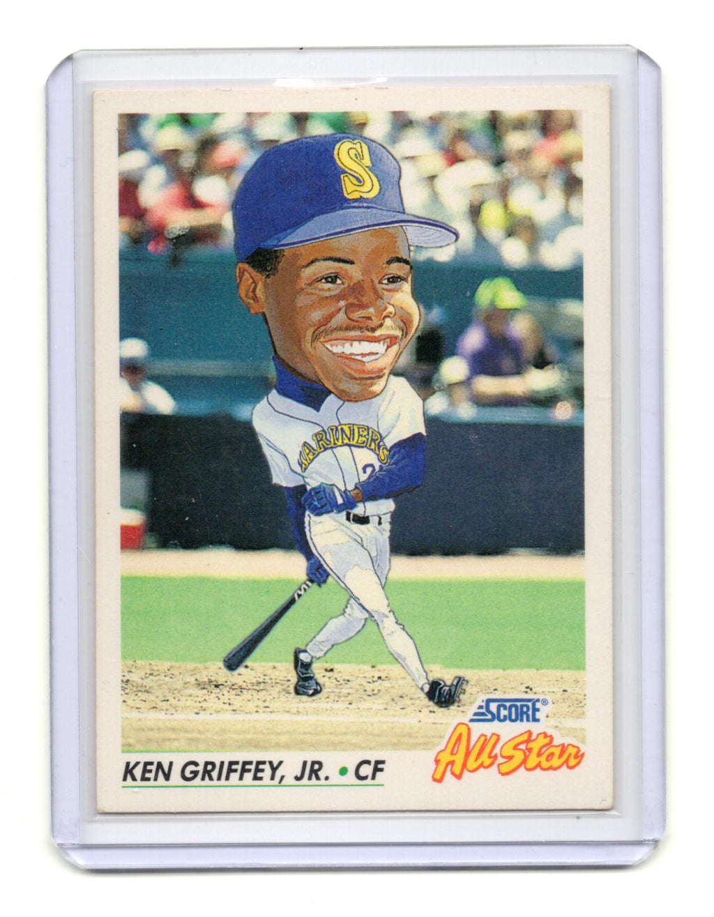 1992 Score Ken Griffey, Jr. Card Seattle Mariners #436