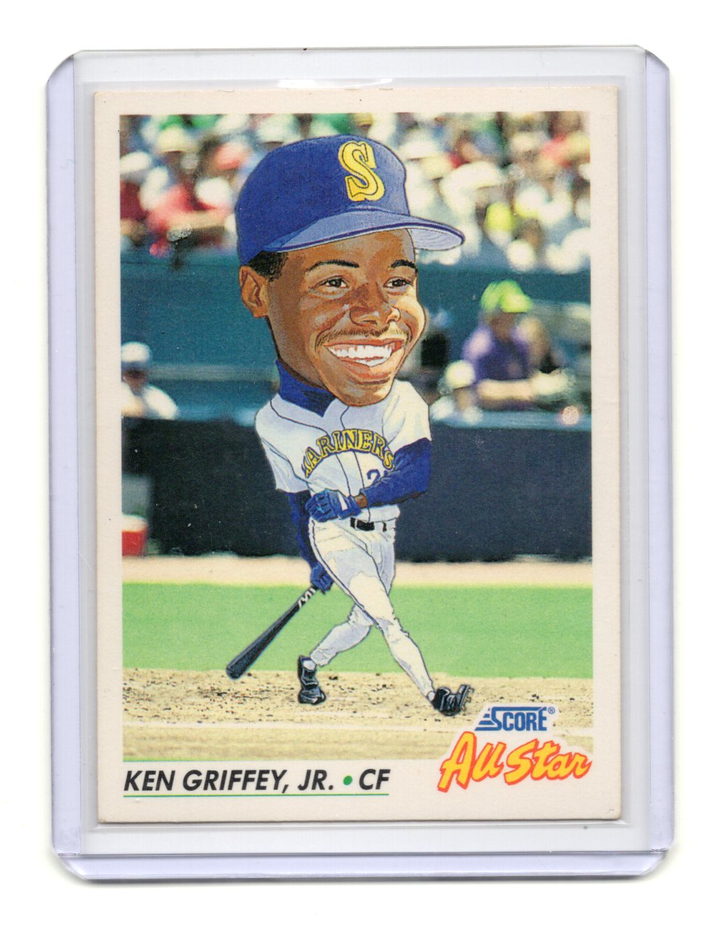1992 Score Ken Griffey, Jr. Card Seattle Mariners #436