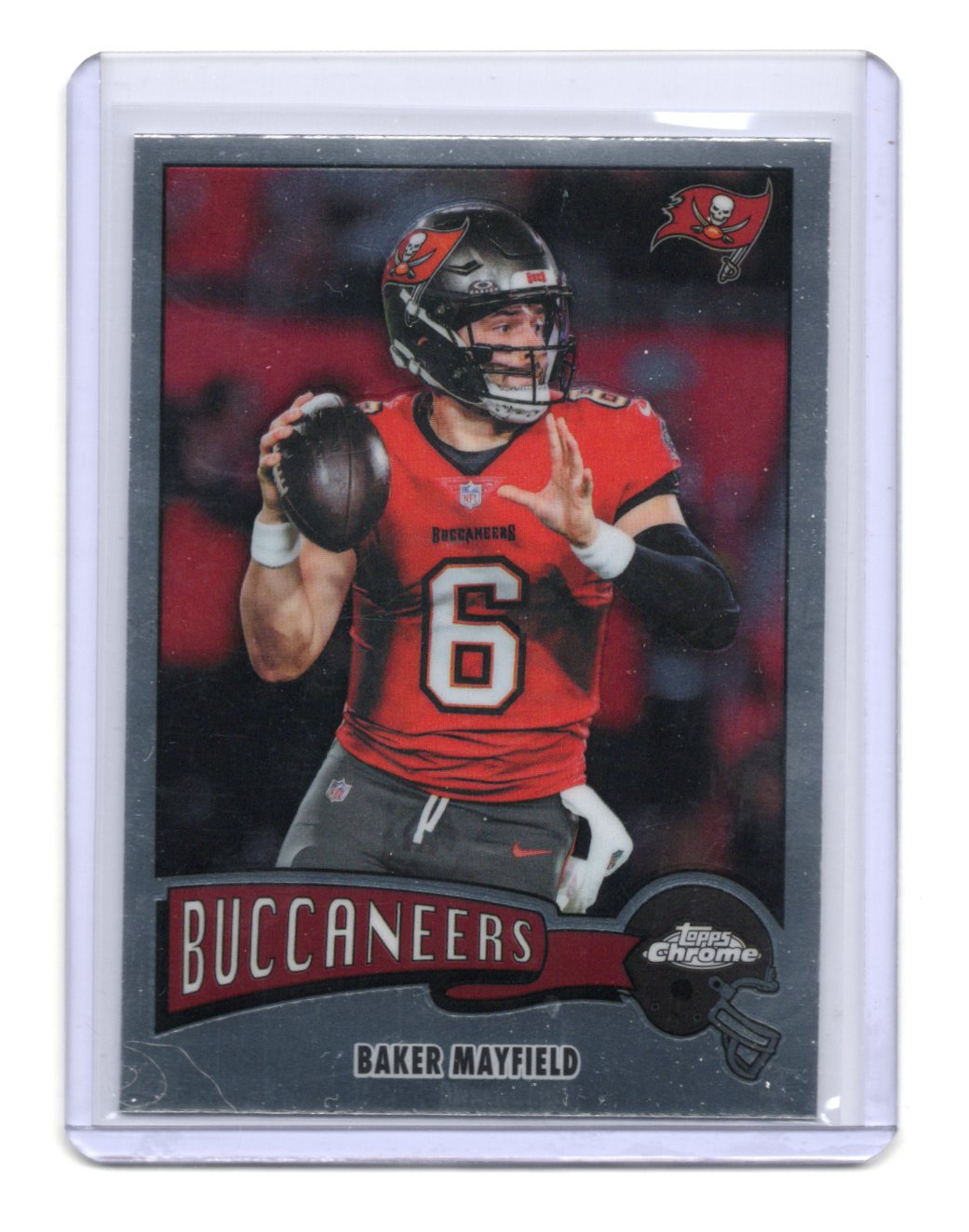 2025 Topps Chrome Baker Mayfield Card 1975 Topps Tampa Bay Buccaneers #1975-31