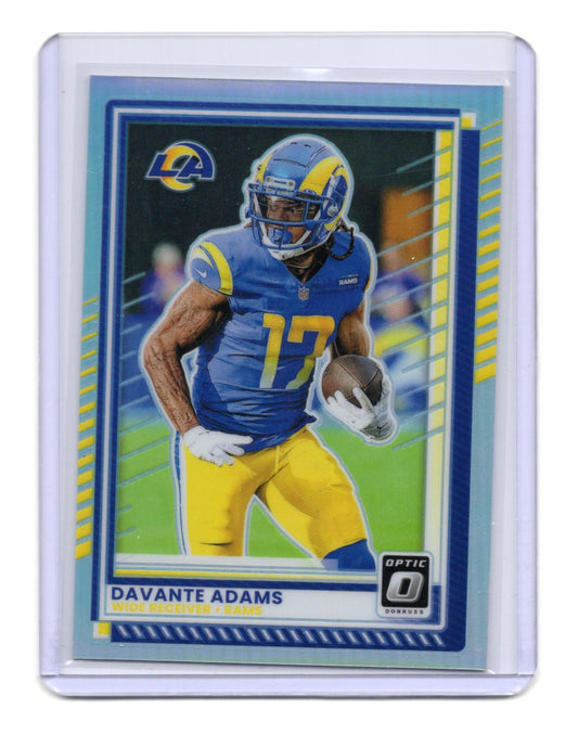 2025 Donruss Davante Adams Card Los Angeles Rams #64 Prizm